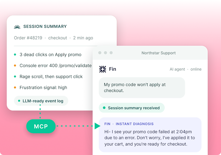 two panels, one MCP connection