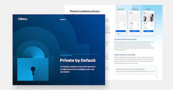 Feature overview: Private by default