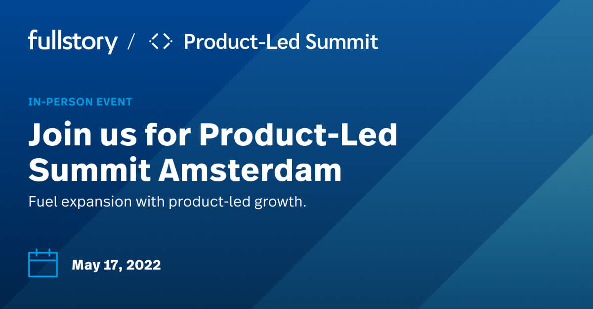 Product-Led Summit Amsterdam