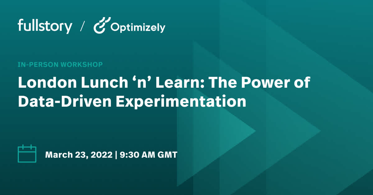 London Lunch 'n' Learn: The Power of Data-Driven Experimentation
