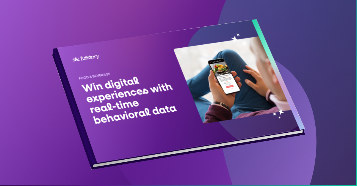 Food & Beverage Guide to Behavioral Data