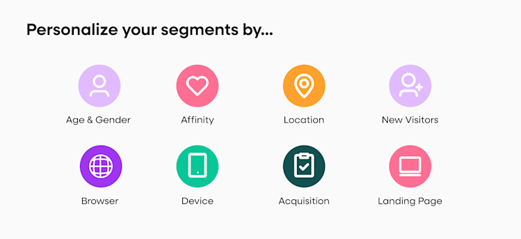 Personalize your segments
