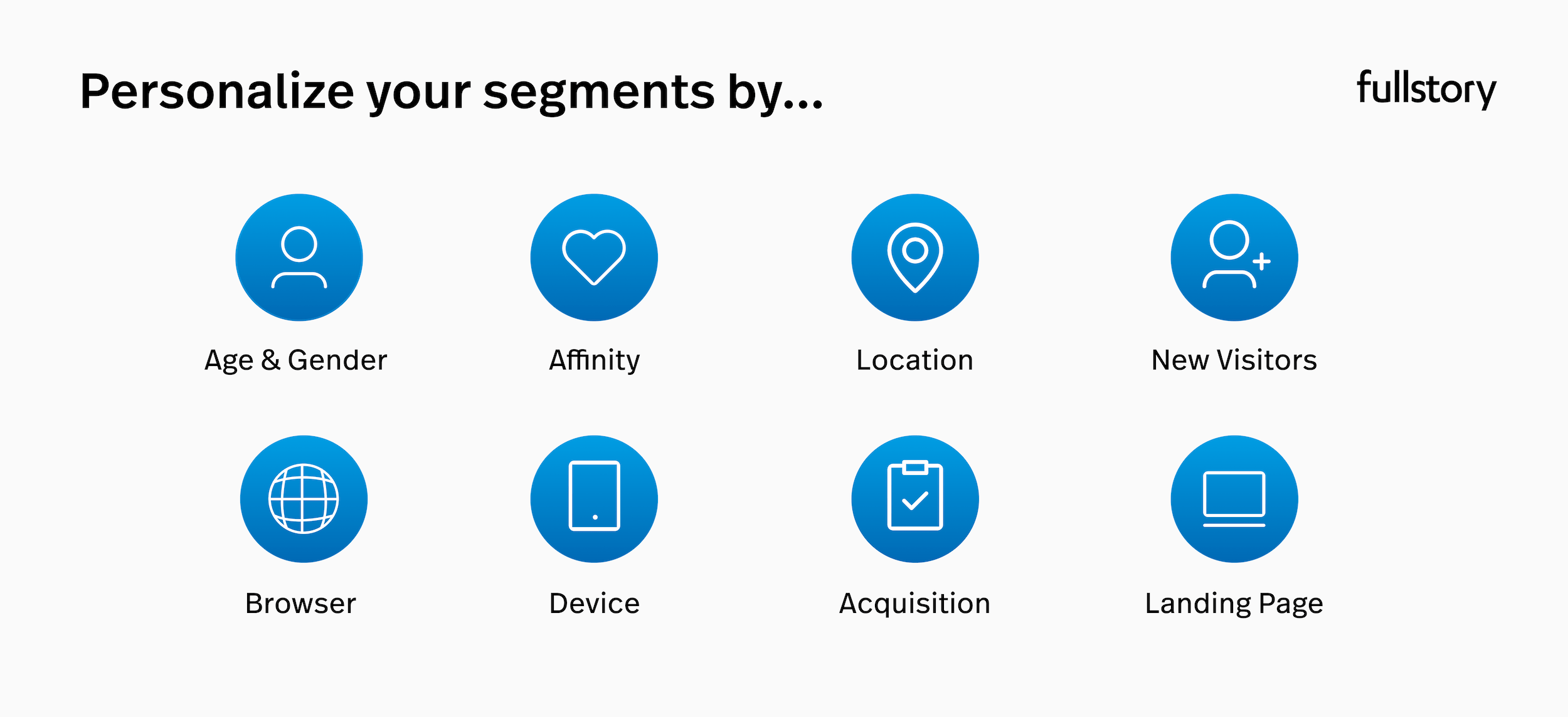 Personalize your segments