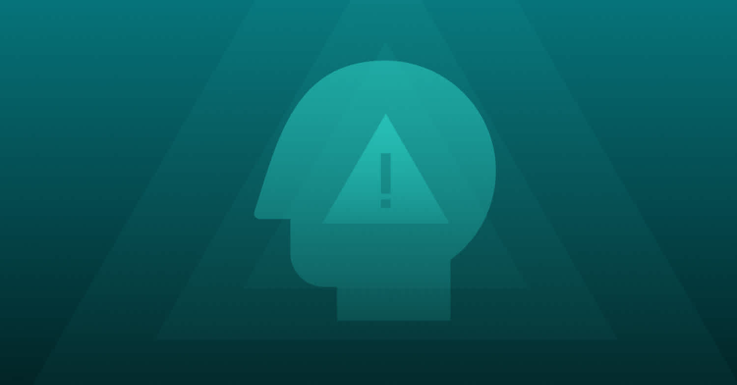 Symbol indicating a confused user