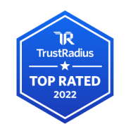 TrustRadius Top Rated 2022 Badge