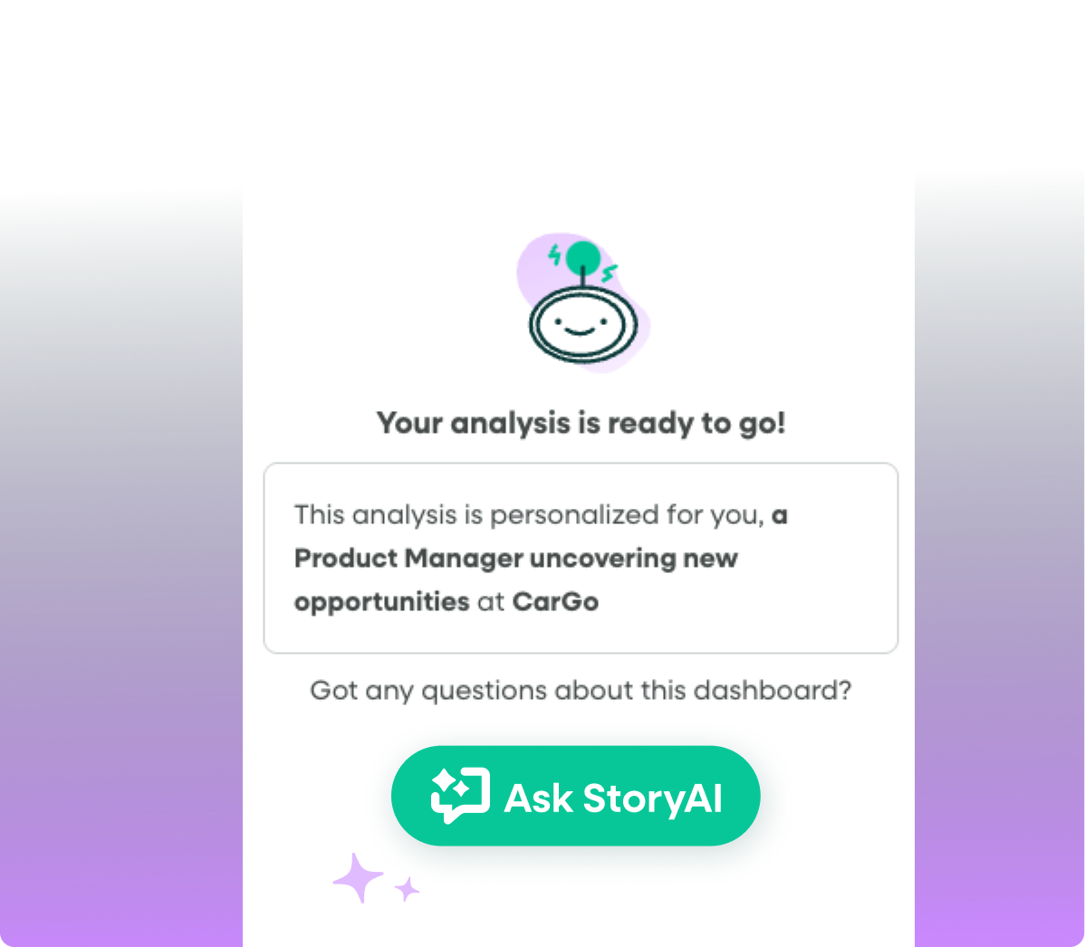 Ask story ai -personalize