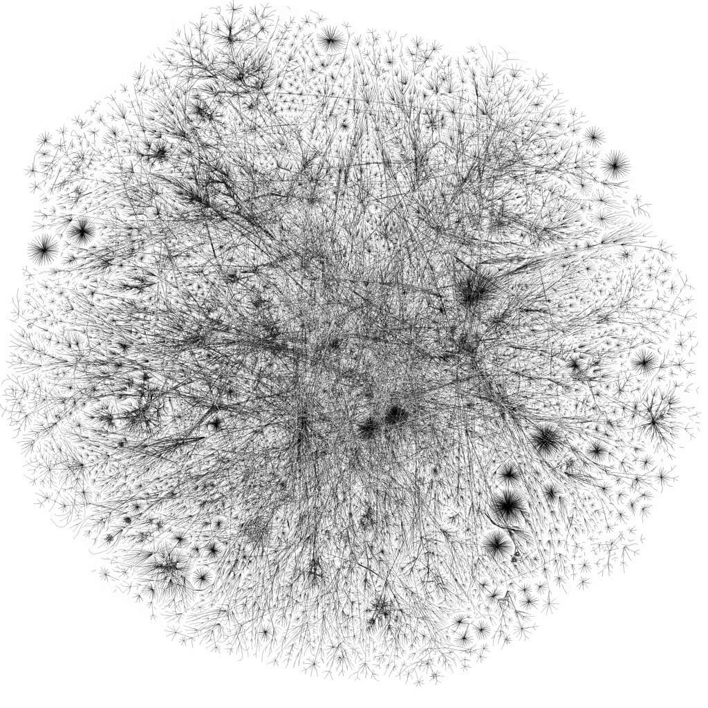 2005 map of the internet