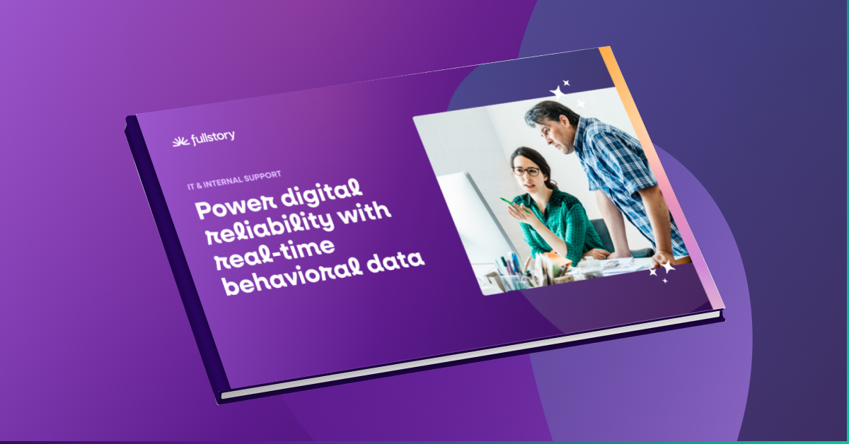 IT & Internal Support Guide to Behavioral Data