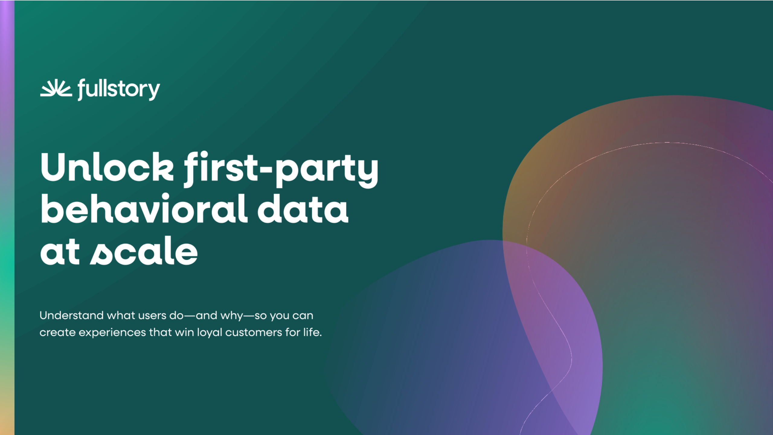 Fullstory portfolio: Behavioral data in action