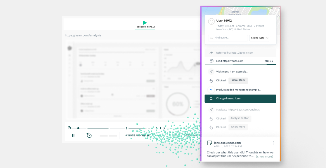 Tagless data in the FullStory app
