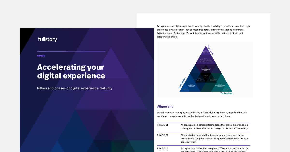 Accelerating your digital experience maturity