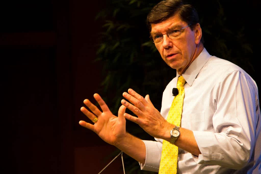 Clayton Christensen (1952—2020), Photo by Betsy Webber, Shared via CC2.0