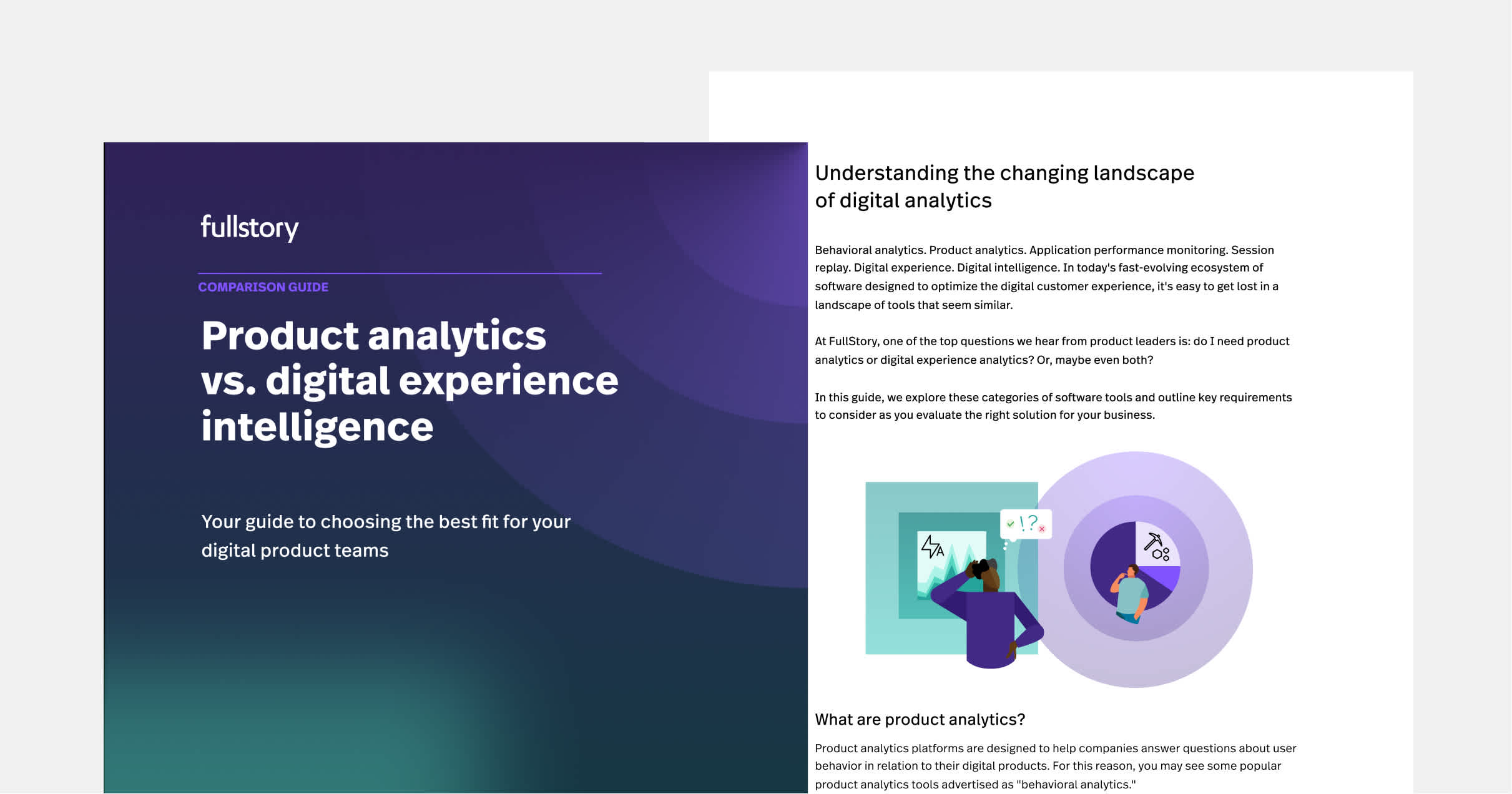 Comparison guide: Product analytics and digital experience intelligence