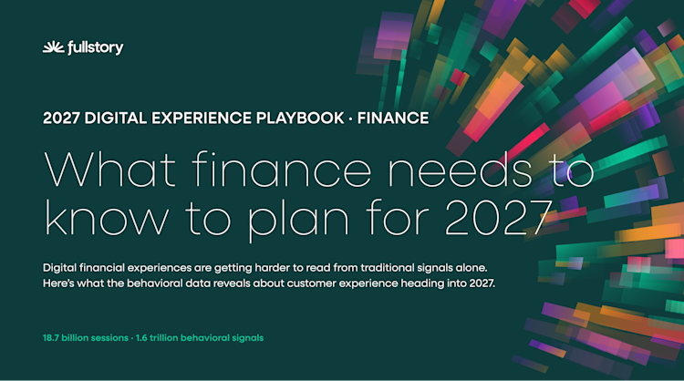 2027 Digital Experience Playbook for Financial Services
