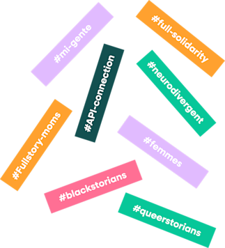 Multiple slack channels shown as random boxes