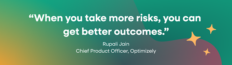 Rupali jain risk taking quote
