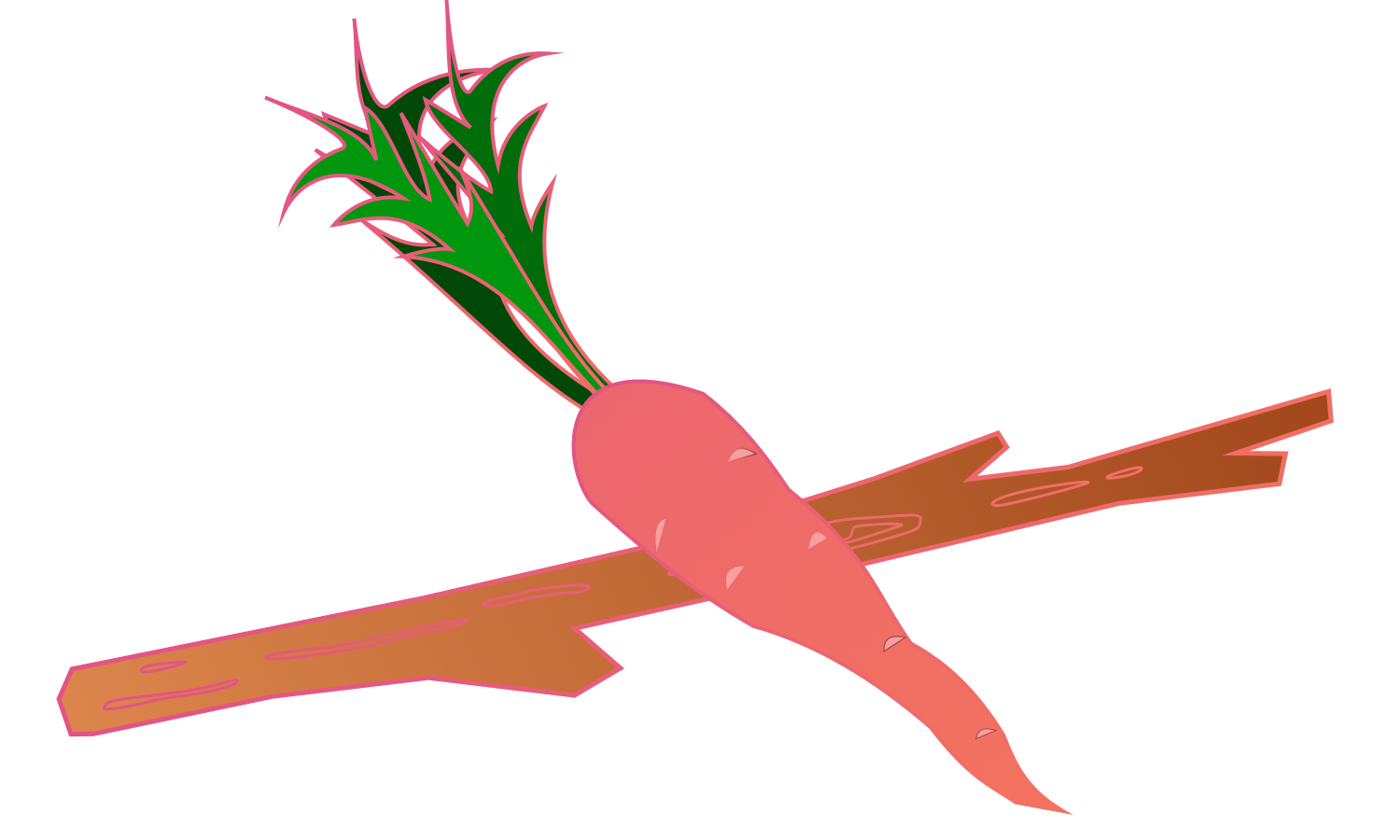 Carrot on top of a stick