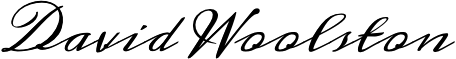 David Woolston Signature