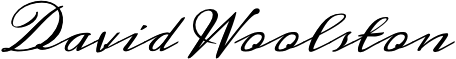 David Woolston Signature