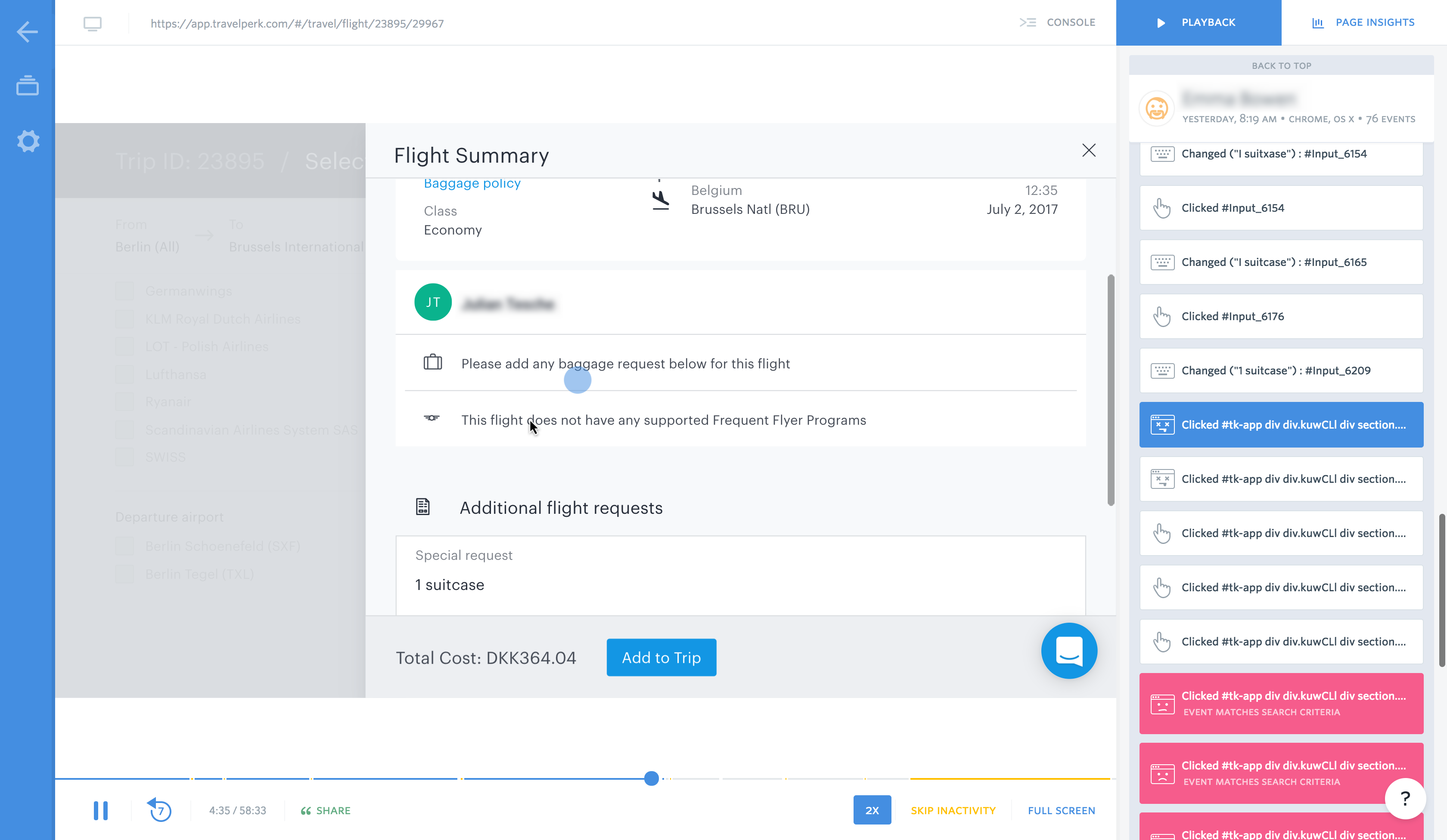 TravelPerk Rageclick