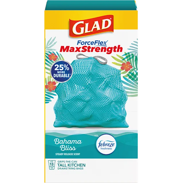 ForceFlex MaxStrength™ Bags in Color - Bahama Bliss Scent