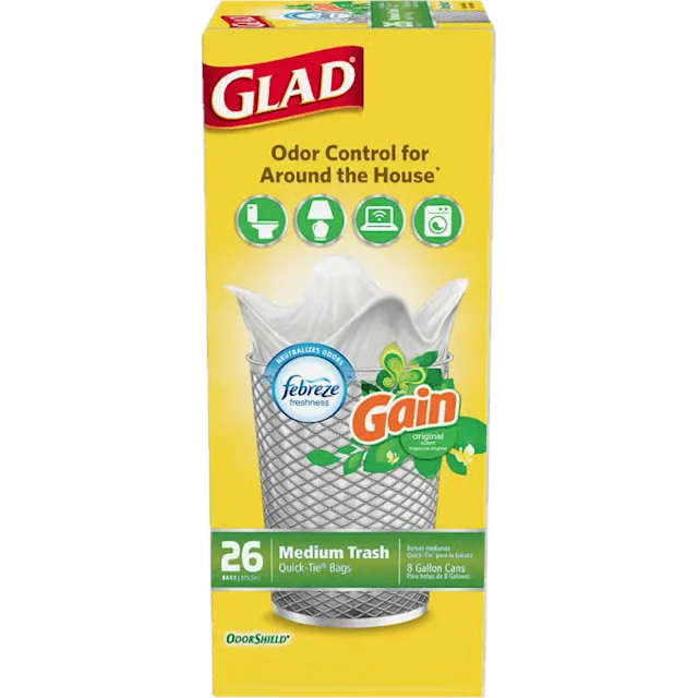 Medium Garbage Scented Bags Gain Original Scent