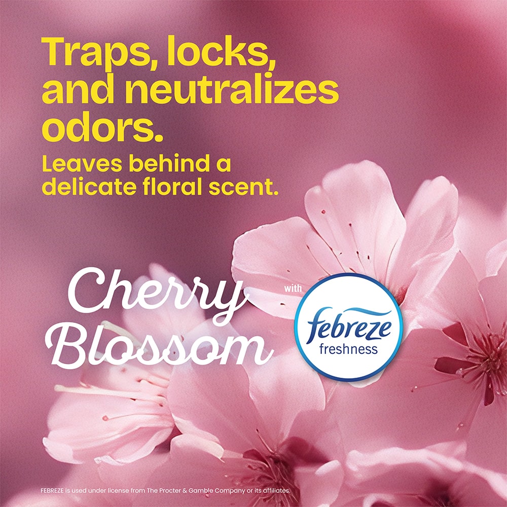 Glad® Pink Cherry Blossom Scent ForceFlex MaxStrength™ Trash Bags