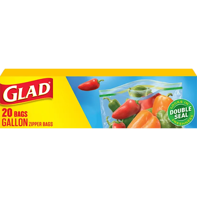 Food Storage Zipper Gallon