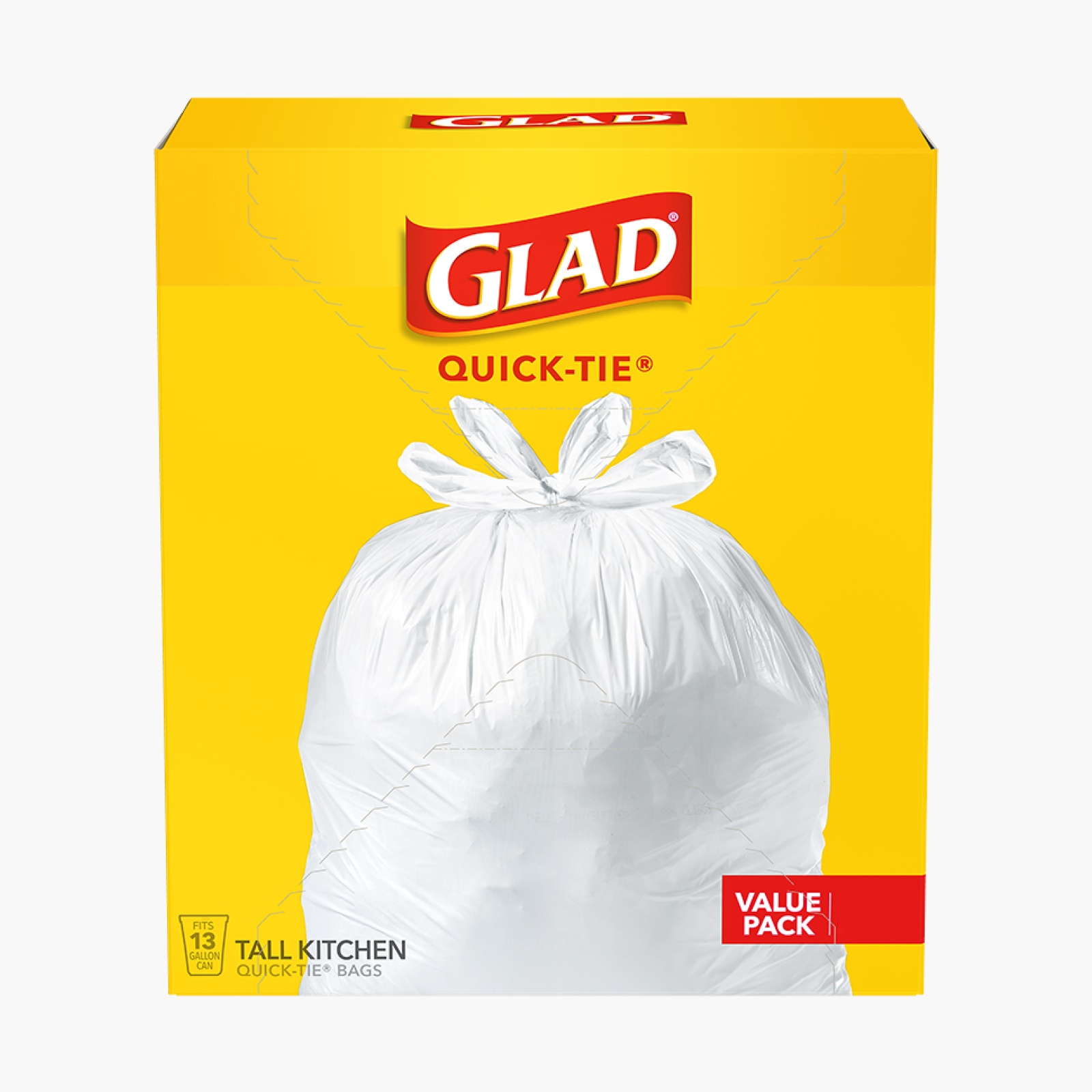 Glad® Kitchen Quick-Tie Trash Bags | Glad®