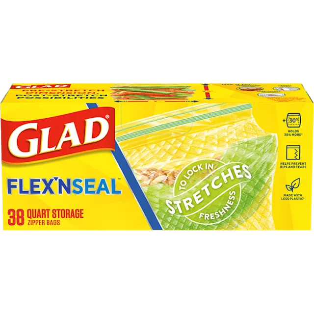 FLEX'N SEAL™ Food Storage Quart Bags