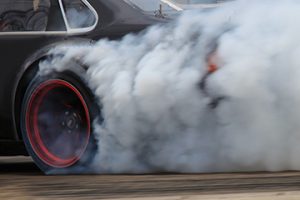 Smoking Tires | Meineke Car Care | Garland, TX