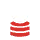 Red curved lines