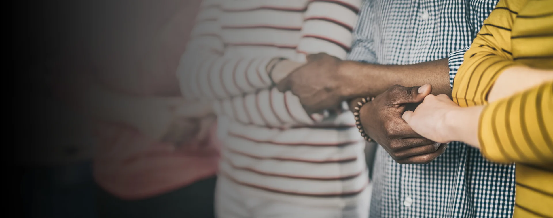 People hand in hand