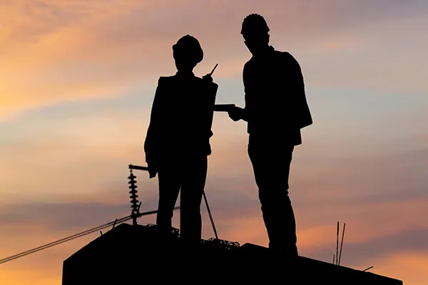 Man-Woman-Outdoors-Silhouette THUMBImage