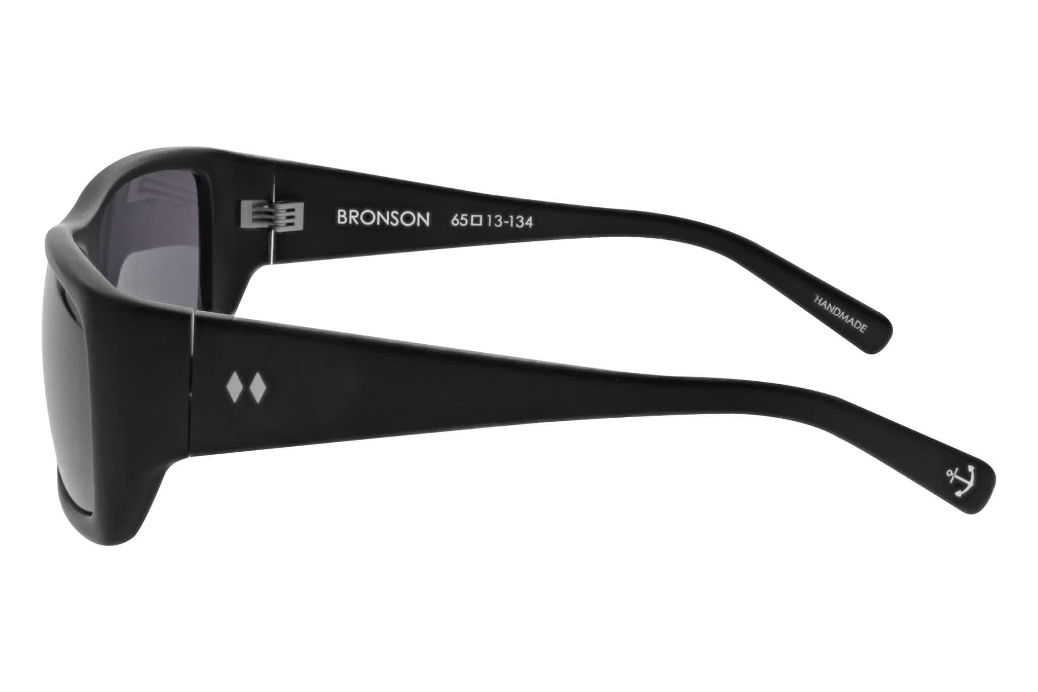 Tres Noir - Bronson - Matte Black, Side View