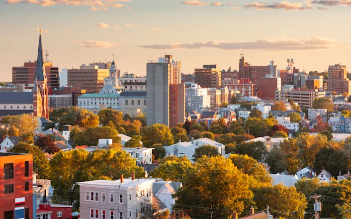 Portland, Maine skyline