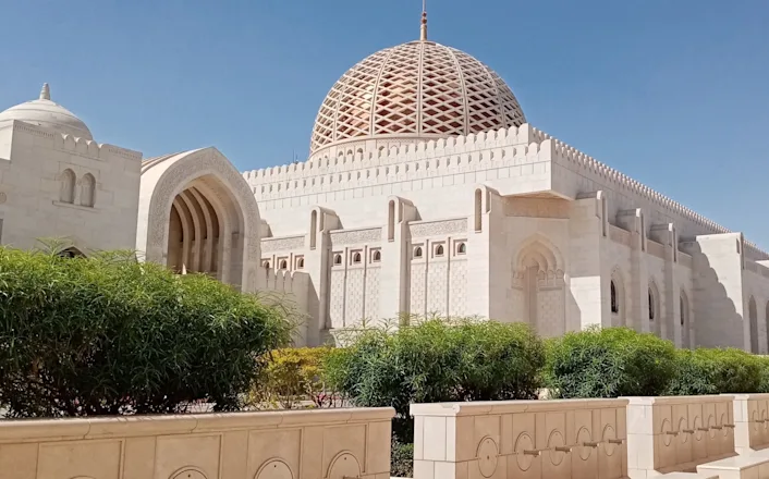 The grand mosque of oman.
