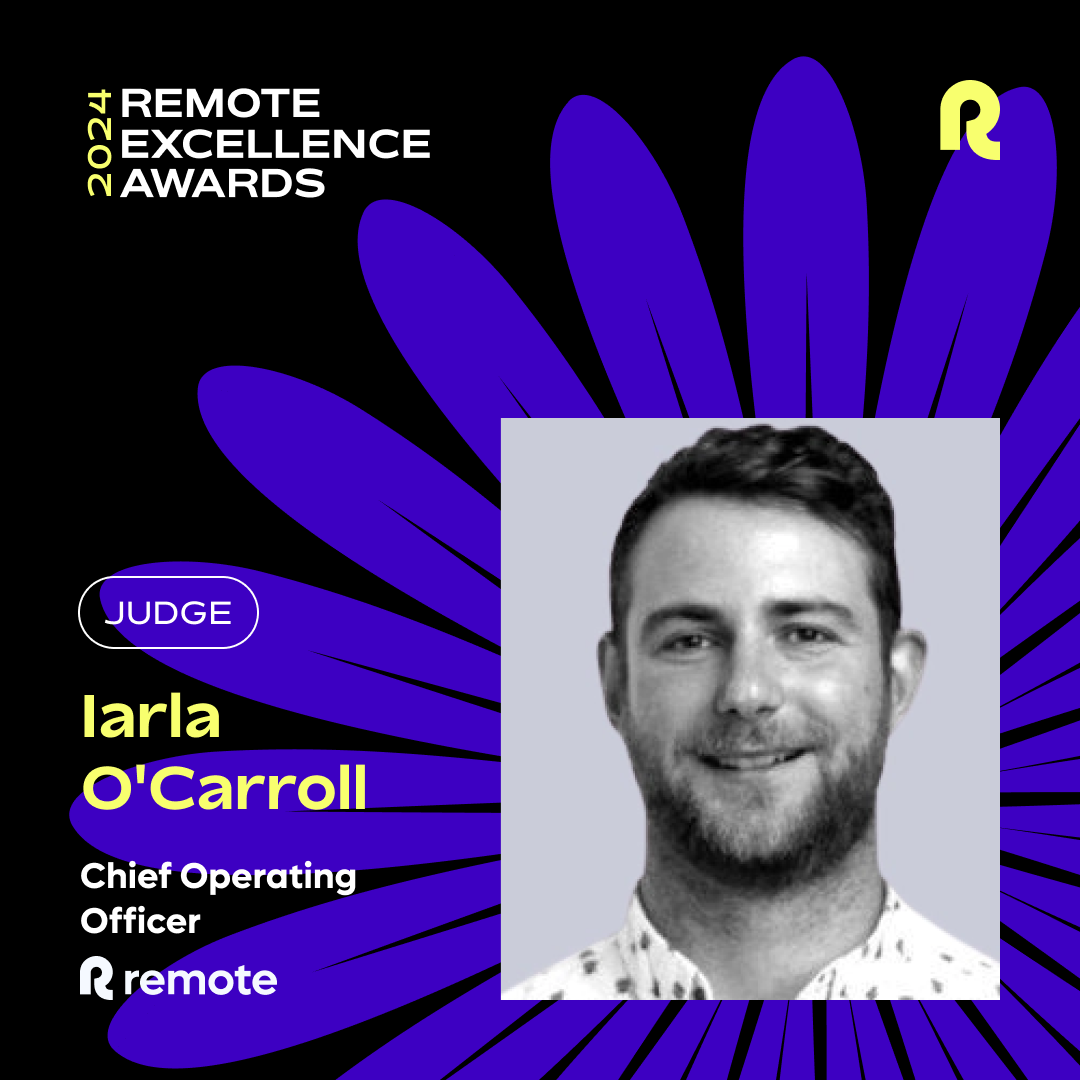 Lara o'carroll's logo for the remote experience awards.