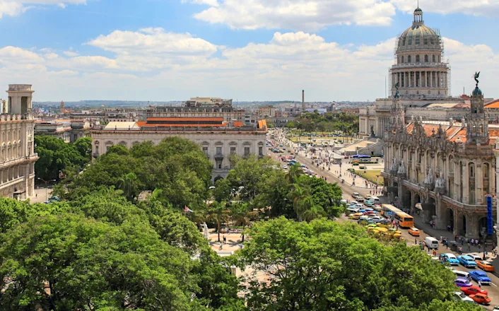 A city in havana, cuba.