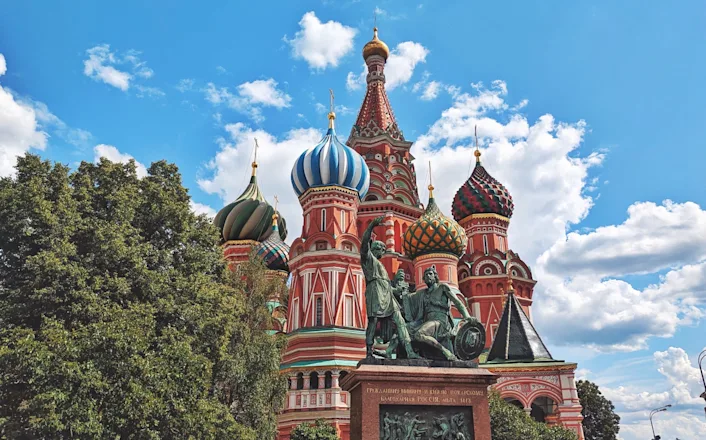 St basil's cathedral in moscow.