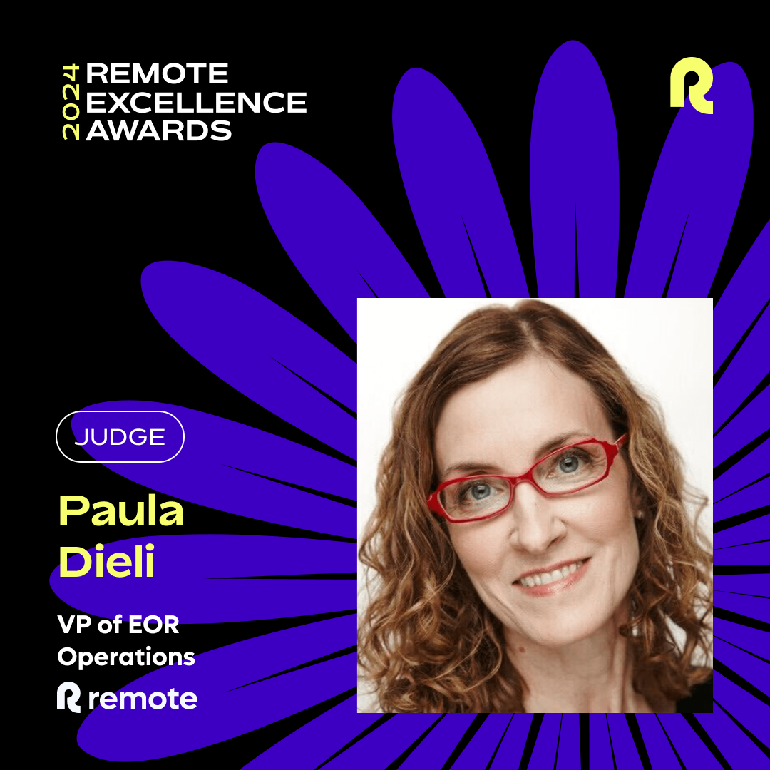 Paula deli, vp of remote operations.