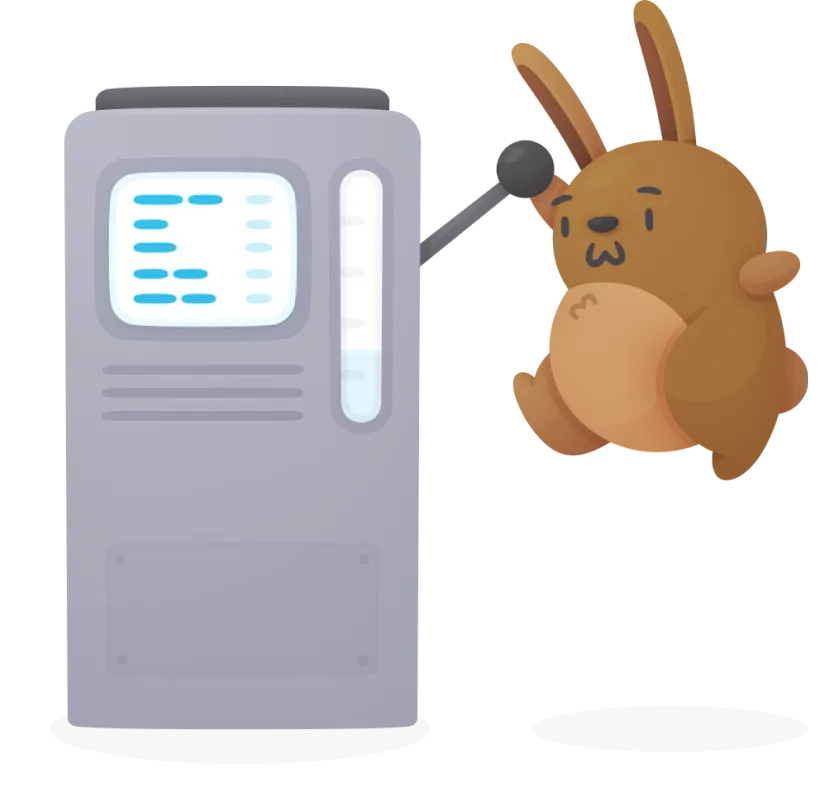 Bun with Lever Illo