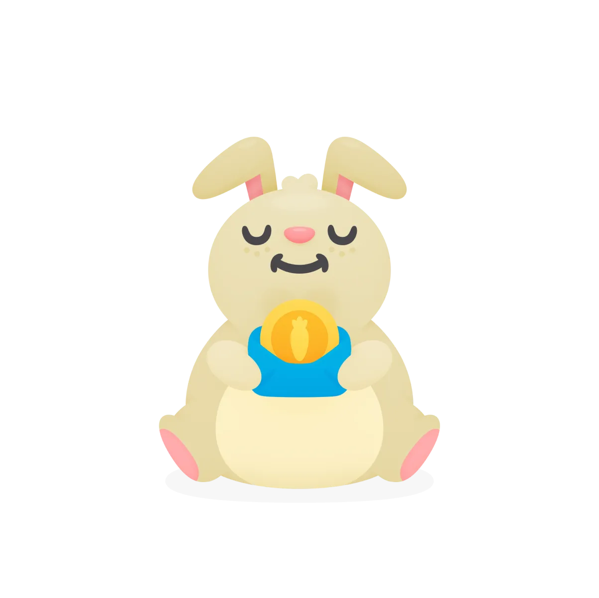 Bun with Coin Illo