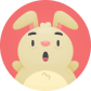 Red Bunny Icon