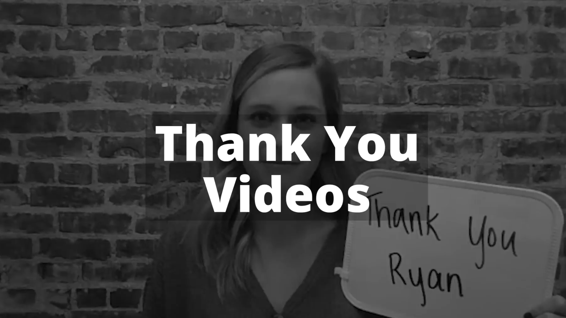 Thank You Videos