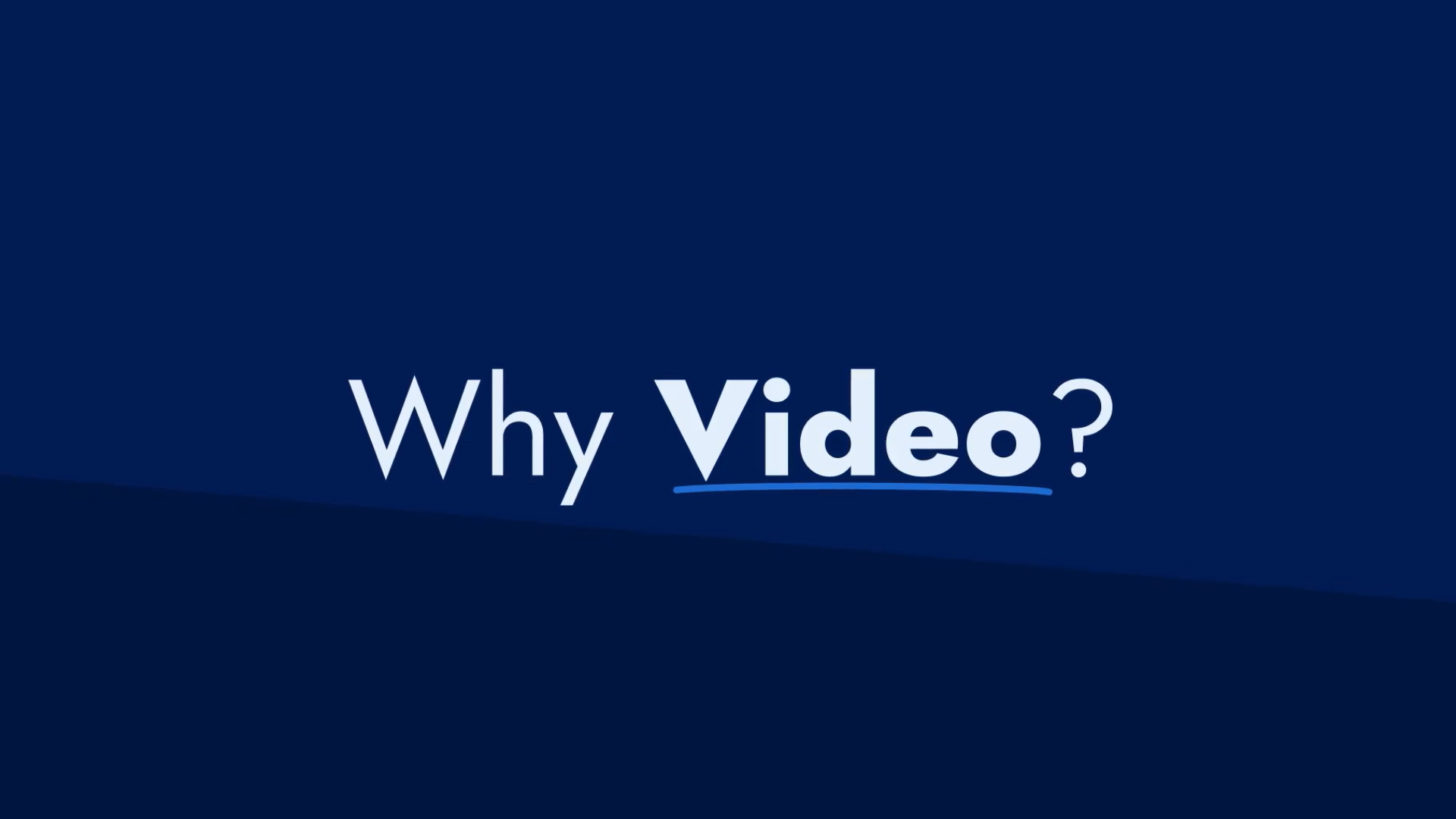 Why Video? - Automotive