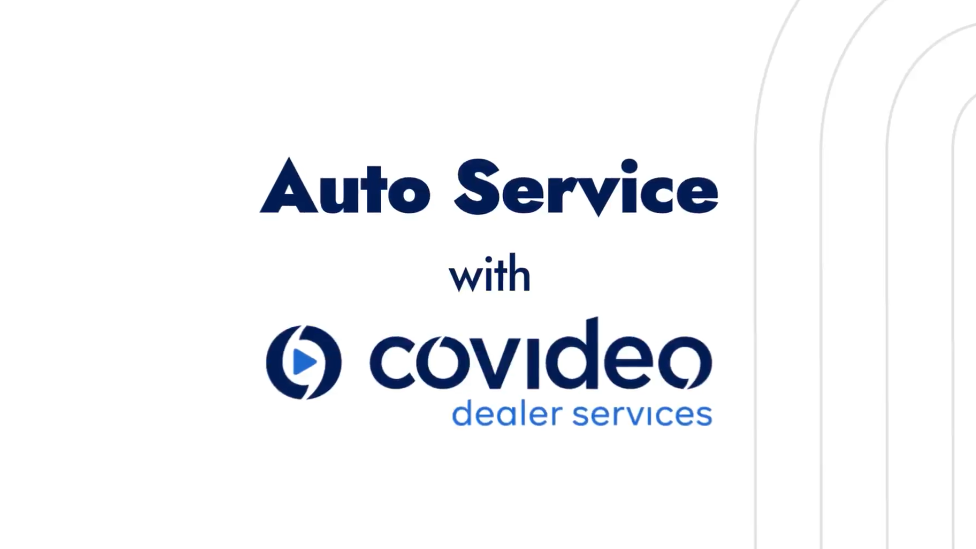 Auto Service with Covideo Promo
