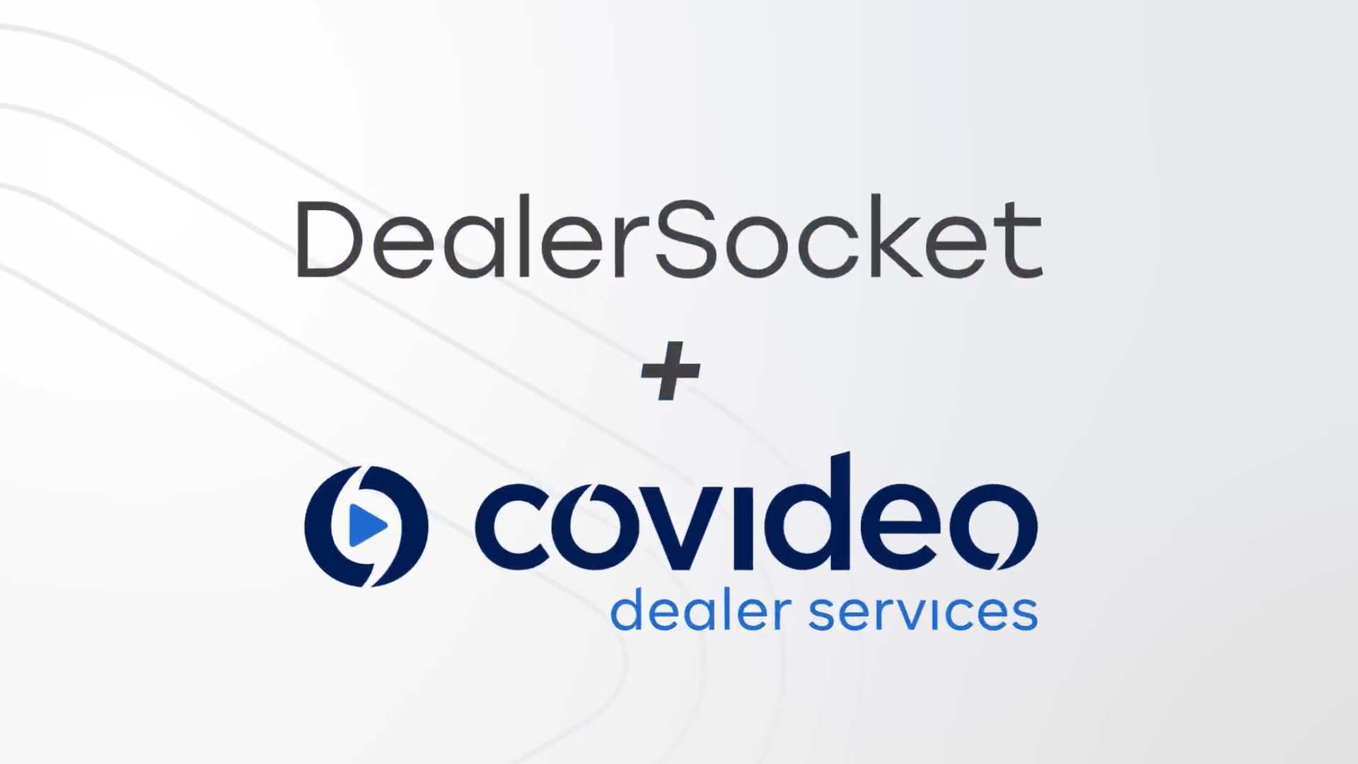 An image of the Covideo and DealerSocket logos