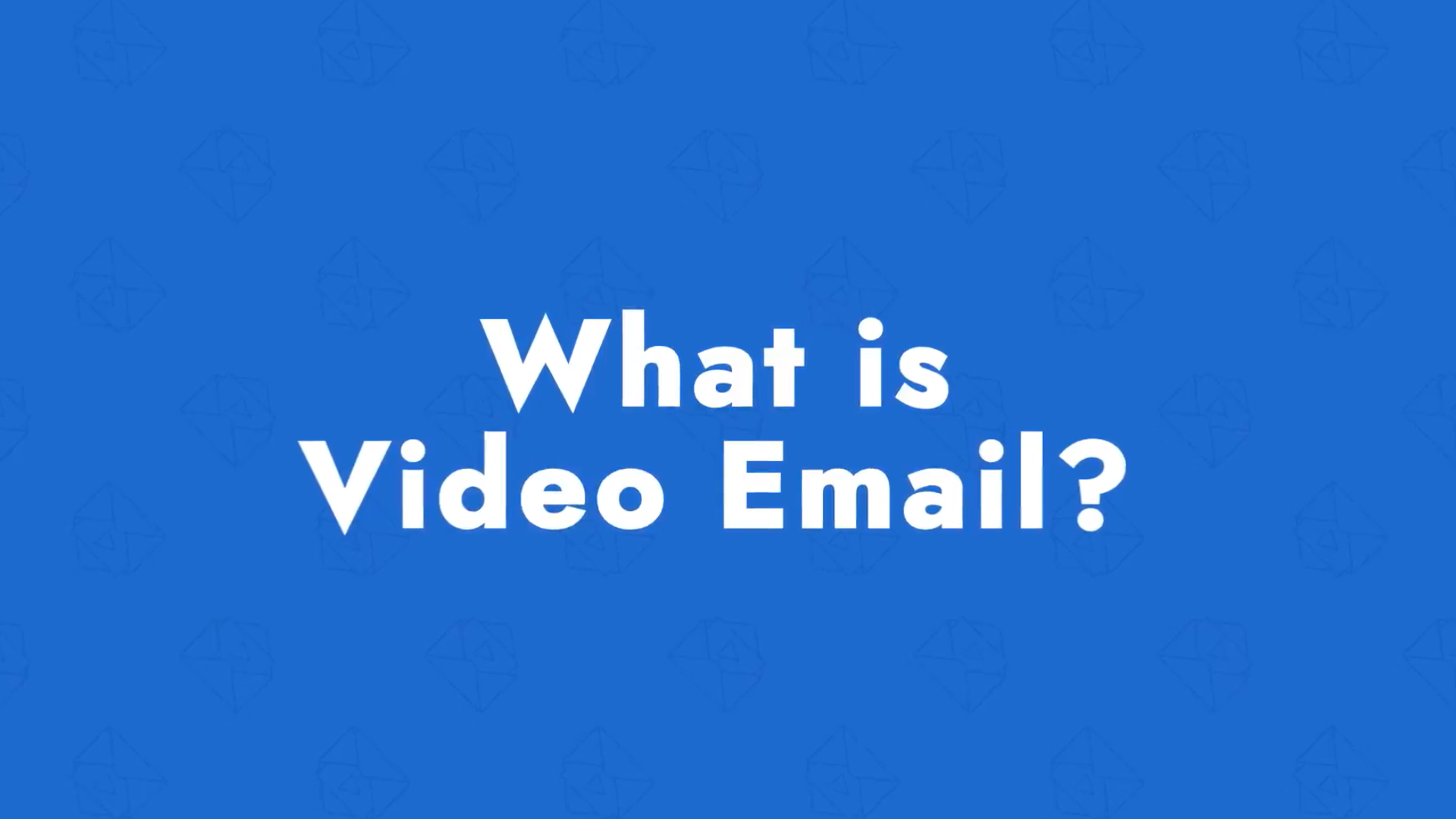 What is Video Email?