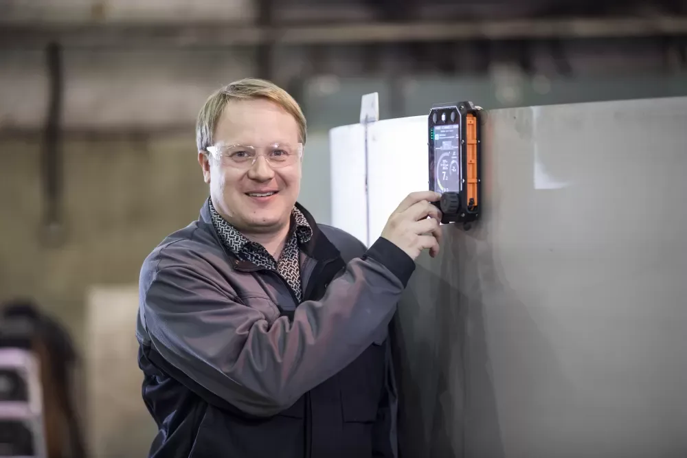 "The Control Pad is the future and a natural tool for new young welders," Development Manager, IWE Tero Nättiaho states.